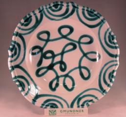 Gmundner Keramik-Teller/Suppe barock 24